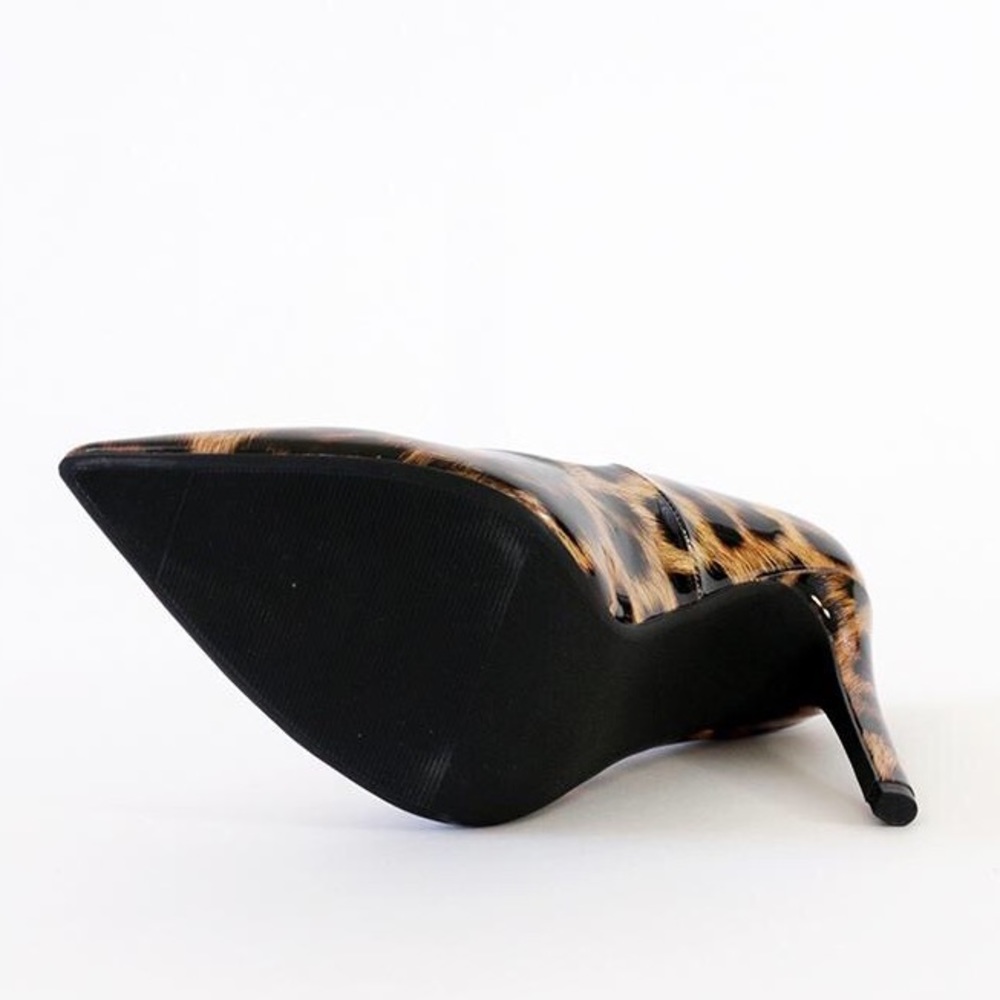 scheme leopard patent high heel pump stiletto - Picture 7 of 7